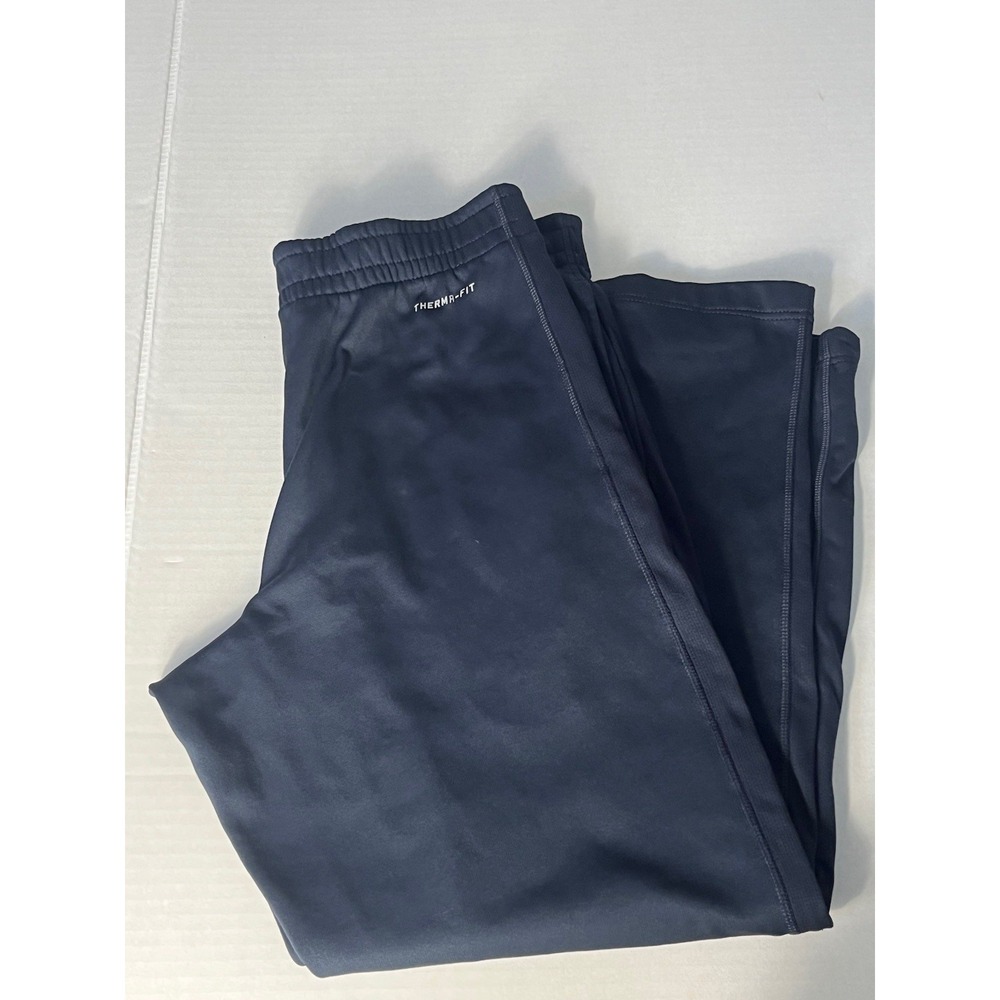 Nike Therma-Fit Joggers Draw String Mens Size Small Blue See Measurements
